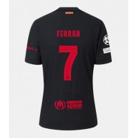 Maglia Calcio Barcelona Ferran Torres #7 Seconda Divisa 2024-25 Manica Corta